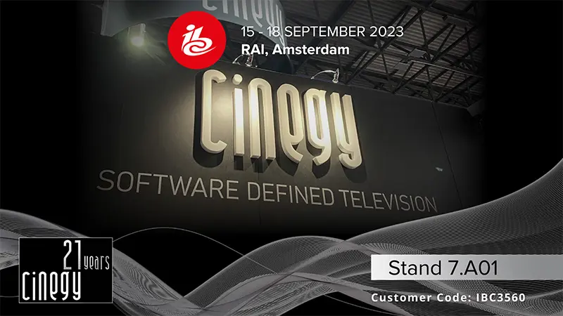 Cinegy at IBC2023 – 256 channel playout demo