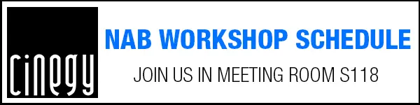 Cinegy workshop session in NAB meeting room