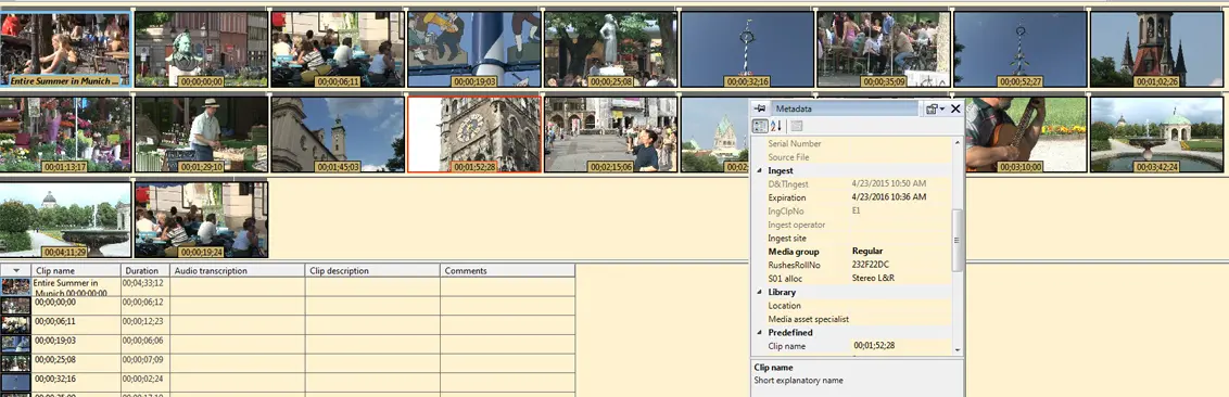 even while meterial is still being ingested
