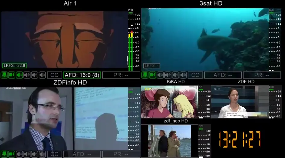 of Cinegy Air, Capture or Encode servers